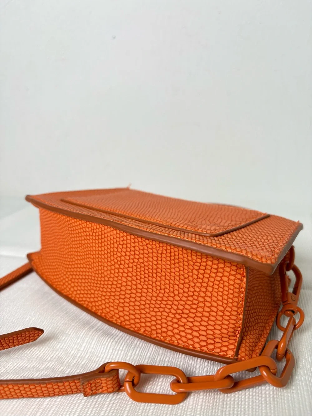 ZARA Embossed Mini Bag Crossbody Satchel Purse